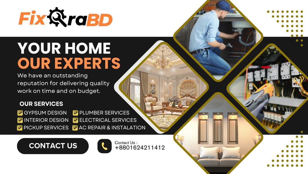 Cover photo of Fixora BD Gypsum & Interior Designer